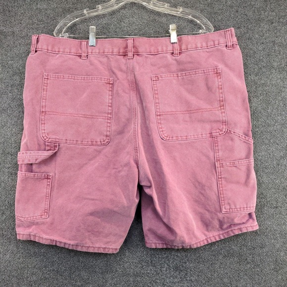 No Boundaries Men's Chino Shorts Pink Size 40 100% Cotton Slash Pockets - Picture 2 of 11